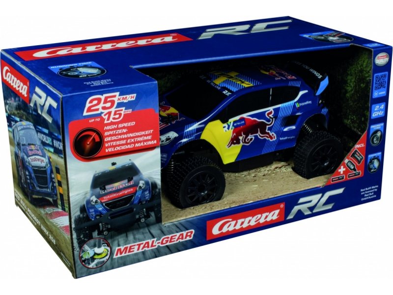 radar Economie Ik heb een contract gemaakt Carrera 370182021 Red Bull Peugeot WRX 208 Rallycross, Hansen (Digitally  Proportional) RC Car with Battery and Charger, Time Tunnel Models