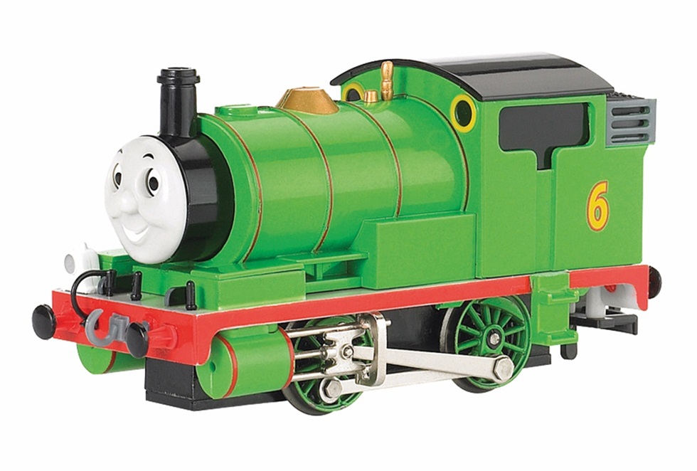 Bachmann 58742BE Percy The Small Engine (with moving eyes) DCC Ready 1:76 Scale (Hornby Compatible) (Thomas The Tank)