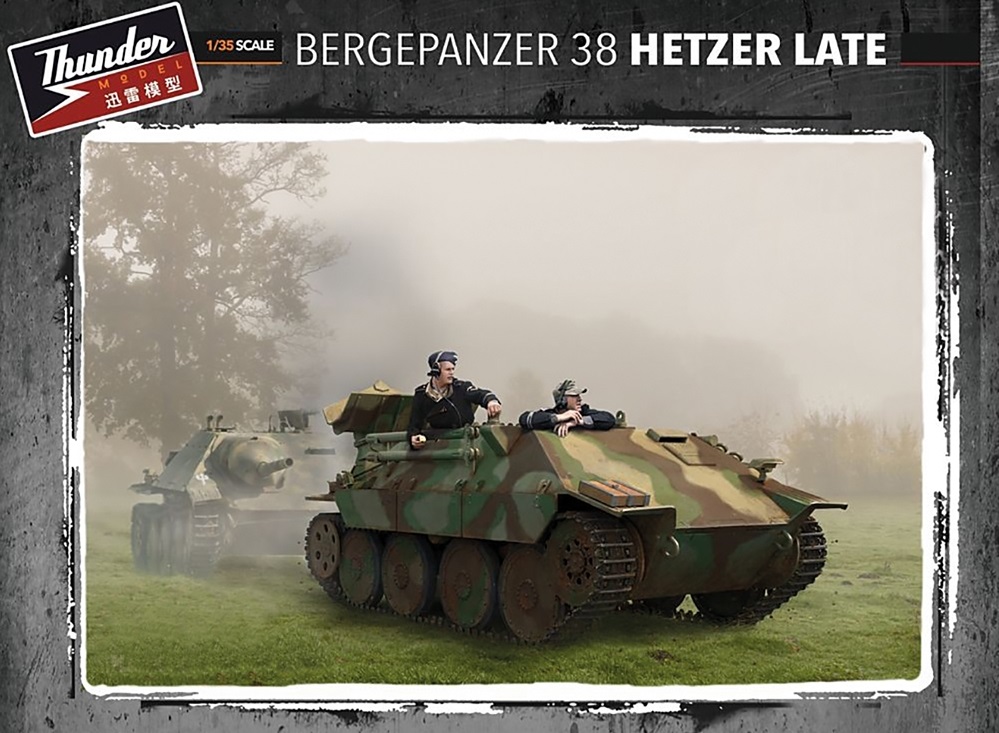 Thunder Model 35100 Bergepanzer 38 Hetzer Late Limited Edition 1:35 Model Kit