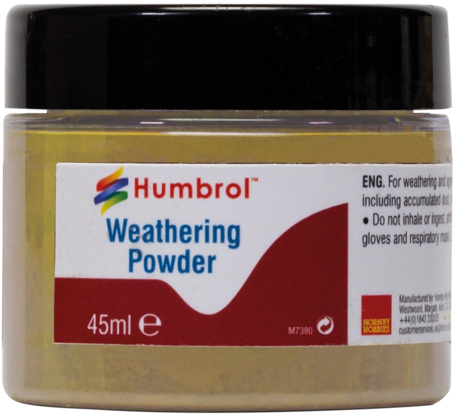 Humbrol AV0013 Weathering Powder 45ml - Sand