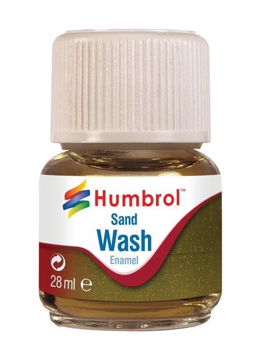 Humbrol AV0207 Weathering Enamel Wash 28ML - Sand (While Stocks Last)