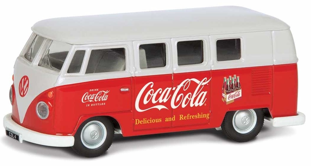 Corgi CC02732 Coca Cola Early 1960\'s VW Camper 1:43 (Vanguards Model) ###