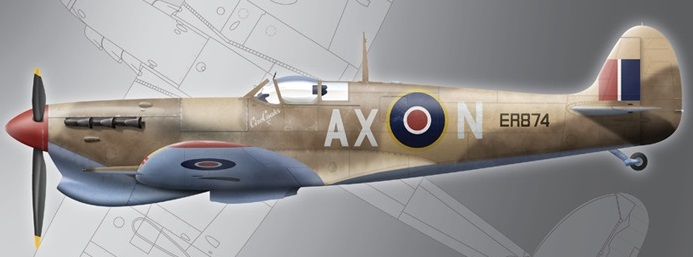 PM Model PM101 Supermarine Spitfire VB/VC Tropical 1:72 Model Kit ###