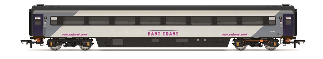 Hornby R40247 East Coast, Mk3 Trailer Standard, 42193 - Era 10 ###