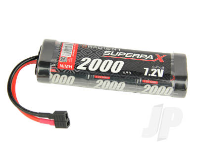 Radient RDNA0092 Superpax 7.2v 2000Mah Stick Battery with Deans Connector (Conquest) ###