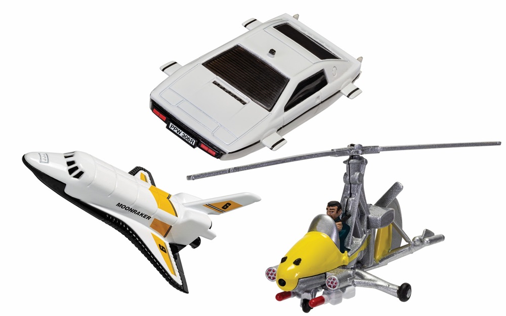 Corgi TY99283 James Bond Collection (Space Shuttle, Little Nellie, Lotus Esprit) (Showcase/Toy Scale) ###