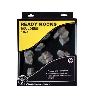 Bachmann Woodland Scenics C1142 / WC1142 Boulders Ready Rocks