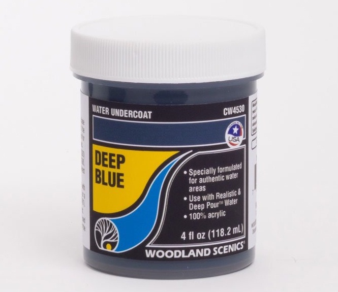 Bachmann Woodland Scenics CW4530 / WCW4530 Deep Blue Water Undercoat (Water System) ###