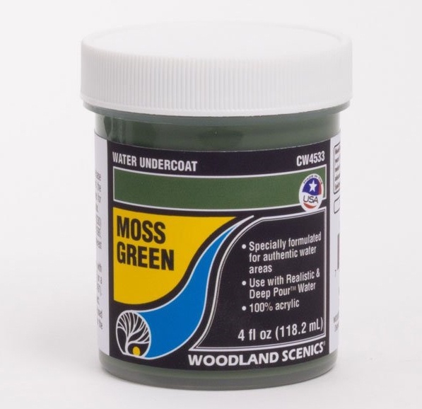 Bachmann Woodland Scenics CW4533 / WCW4533 Moss Green Water Undercoat (Water System) ###