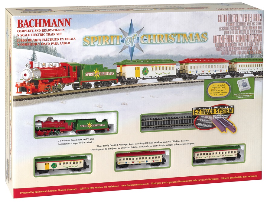 Bachmann 24017 Spirit Of Christmas N-Gauge Train Set