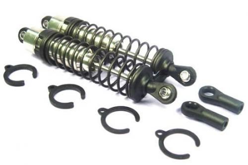 Fastrax 85mm Alloy Shock Absorber Dampers with Springs (Pair) (FAST167) (OSO)