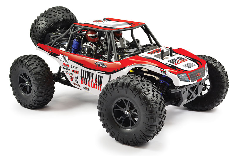 FTX Outlaw 1/10 (Brushed) 4WD Ultra-4 RTR Buggy RC Car with Battery & Charger FTX5570