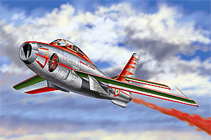 Italeri 2703 F-84F Thunderstreak (i diavoli rossi) 1:48 Kit ###