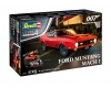 Revell 05664 Ford Mustang Mach 1 (James Bond 007) "Diamonds Are Forever" - Model Kit Gift Set with Paint & Glue Included