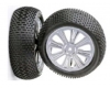 ANSMANN 211000212 Front Offroad Tyre + Wheel (2)