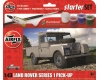 Airfix A55012 Starter Set - Land Rover Series 1 1:43 Scale Kit with Paint and Glue Included
