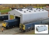 Gaugemaster Structures GM406 Fordhampton Locomotive Depot Plastic Kit 1:76 / OO Scale