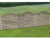 Gaugemaster Structures GM452 Wooden Fencing with Lattice Top Laser Cut Kit 1:76 / OO Scale (WSL) ###