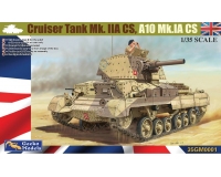 Gecko Models GE350001 35GM0001 Cruiser Tank Mk IIA CS, A10 Mk IA CS w/ figure 1:35 Plastic Model Kit ###
