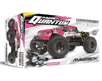 HPI Maverick QUANTUM MT (Rose) Ready To Run 1:10 RC Monster Truck - Complete with handset, charger and battery - MV150101