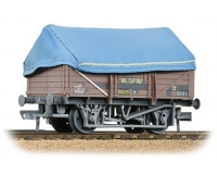 Bachmann 33-085B Five Plank China Clay Wagon BR Bauxite (TOPS) With Hood