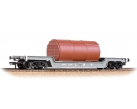 Bachmann 33-878A 45T Bogie Well Wagon LMS Grey (Weathered)