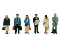 Bachmann 36-044 OO Scale People - Passengers (Standing)