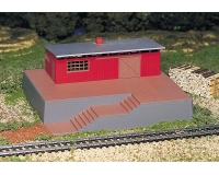Bachmann 46209 Storage Building with Steam Whistle Sound 1:87 HO (OK with 1:76 OO Layouts)
