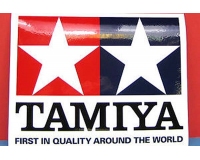Tamiya 66747 Clear Coated Sticker(L)  15.5x20cm
