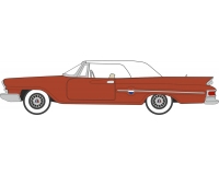 Pre-Order Oxford 87CC61004 Chrysler 300 Convertible 1961 (Closed) Cinnamon/White 1:87 (Estimated Release: Quarter 3/2023)