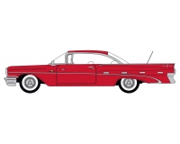 Pre-Order Oxford 87PB59005 Pontiac Bonneville Coupe 1959 Mandalay Red 1:87 (Early to Mid 2022)