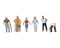 Woodland Scenics A1824 Ordinary People - HO Scale People (Suit Hornby OO Sets)