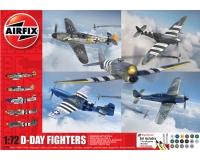 Pre-Order Airfix A50192 D-Day Fighters Gift Set 1:72 Scale (Estimated Release Apr 2024)