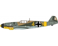 Pre-Order Oxford AC114S Messerschmitt Bf 109F-4/Trop104-Eberhard von Boremski - No Swastika 1:72 (Early to Mid 2022)
