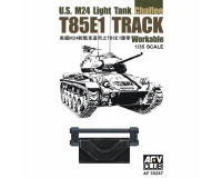 AFV Club AF35287 T85E1 Workable Track for U.S. M24 Light Tank 1:35 Plastic Model Kit