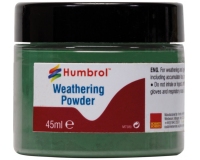 Humbrol AV0015 Weathering Powder 45ml - Chrome Oxide Green  