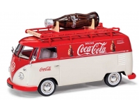 Corgi CC02740 Coca-Cola Volkswagen Campervan Type 2 (T1) Split Screen - Giant Coke Bottle 1:43