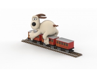 Pre-Order Corgi CC80603 Wallace & Gromit - The Wrong Trousers - Gromit & Coaches FTB (Estimated Release Apr 2024)