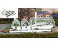Gaugemaster Structures GM413 Fordhampton Nurseries Greenhouses Plastic Kit 1:76 / OO Scale