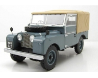 Model Car Group 18178 Land Rover Series 1 - Dark Grey - UK Plates, RHD 1957 1:18 High Detail Model
