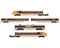 Pre-Order Hornby R30104 BR, Class 370 Advanced Passenger Train, Sets 370 003 and 370 004, 5-car Pack - Era 7 (RRP 477.99 UNRELEASED - Due During 2022)