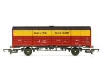 Pre-Order Hornby R60229 RailRoad Satlink Western, 45t ZRA Closed Van, KDC201003 - Era 8 (UNRELEASED - Due Approx Nov 2023)