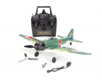 Volantex / Sonik RC Mitsubishi Zero 400mm Ready To Fly 4-Ch RC Plane with Flight Stabilisation (Complete Package) V761-15
