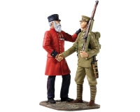 Britains Soldiers B23059 The Veteran's Farewell - 2 Piece Set
