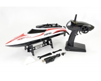 FTX Vortex RC Speed Boat WHITE - Ready To Run - 44cm / 18 Inches - With Battery, Handset, Charger FTX0700