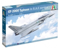 Italeri 1457 EF-2000 Typhoon In R.A.F. Service 1:72 Kit