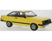 Model Car Group 18247 Ford Escort MkII RS2000 1976 in Yellow 1:18 High Detail Model