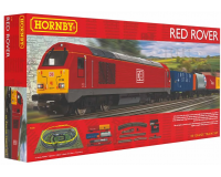Hornby R1281M The Red Rover Diesel Freight Complete Starter Train Set
