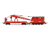 Hornby Railroad R6881 Classic Working Breakdown Crane (Red)