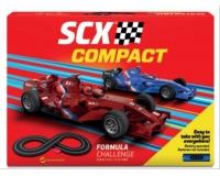 SCX Compact C10368 Formula Challenge 1:43 Battery Powered Starter Slot Racing Set